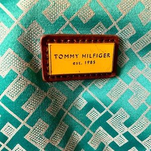 Tommy Hilfiger green messenger bag